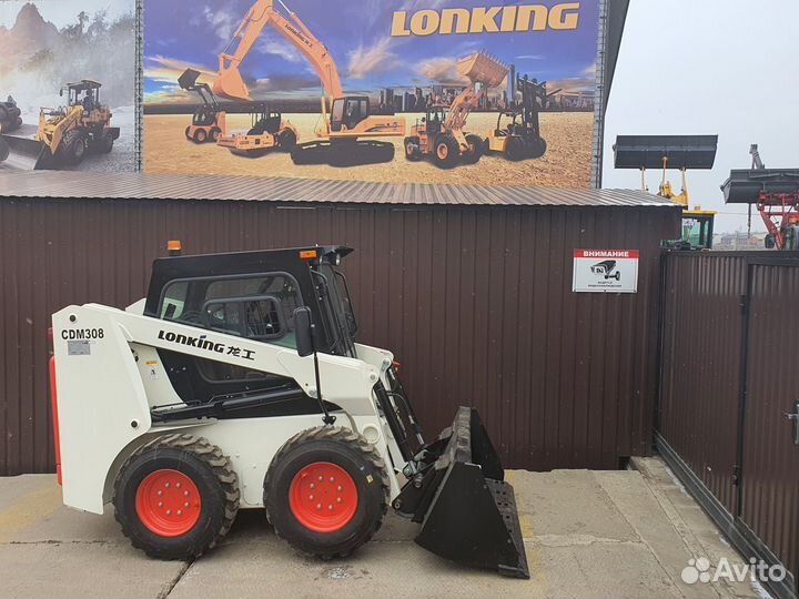 Мини-погрузчик Lonking CDM308, 2023