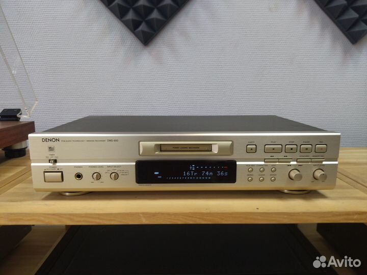 Минидисковая дека denon DMD-800