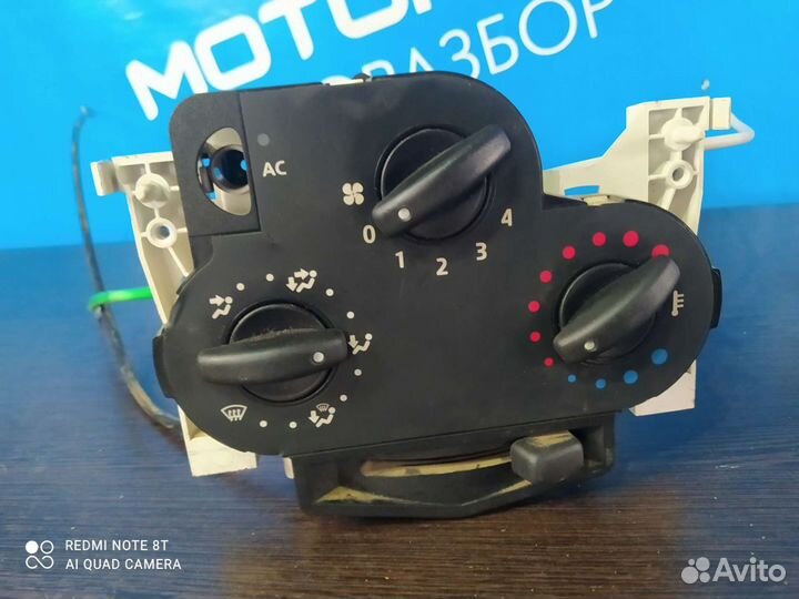 Блок управления печкой Renault Logan