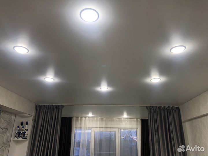 Натяжные потолки монтаж за 1 день