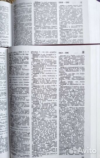 Словари английский, немецкий языки