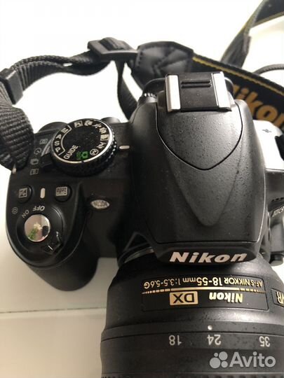 Зеркальный фотоаппарат nikon d3100 kit