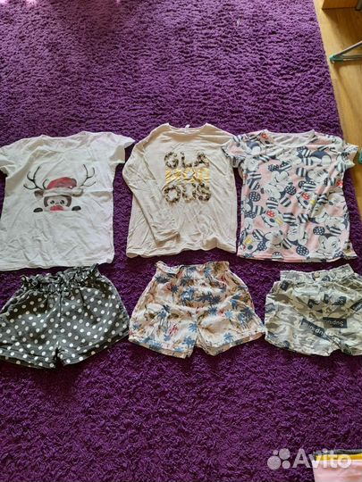 Вещи пакетом на девочку