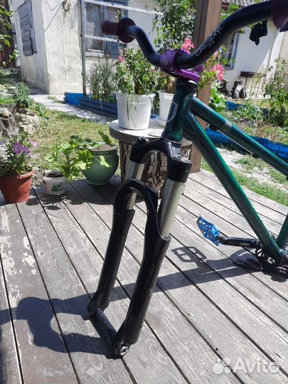 Дёртовая вилка для велосипеда 26, 36е ноги