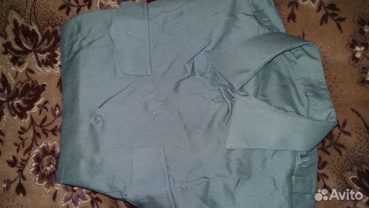 Новые военные рубашки (синие, оливковые)