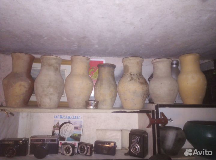 Старые глинянные крынки