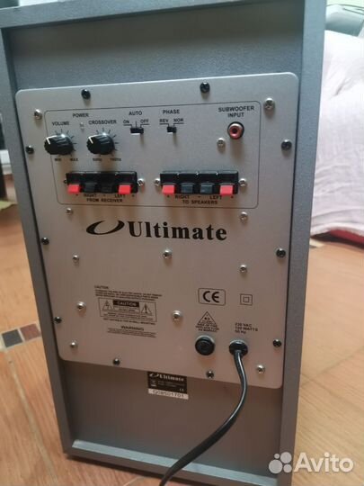 Сабвуфер ultimate cinema 3