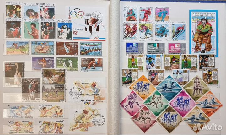 Коллекция зарубежных почтовых марок Спорт 2