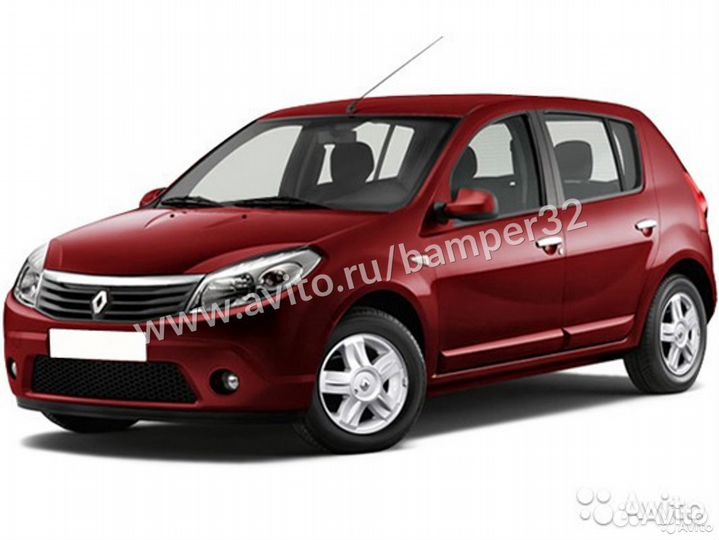 Бампер передний Рено Сандеро в цвет 21B