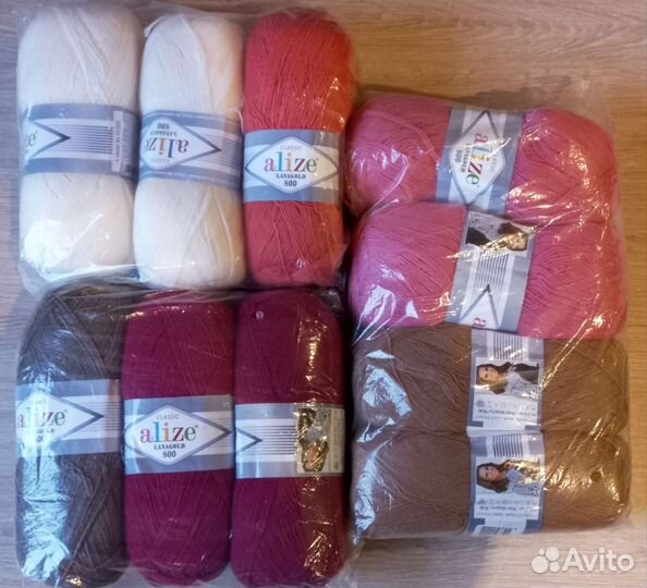 Пряжа Alize lanagold 800 и lanagold fine