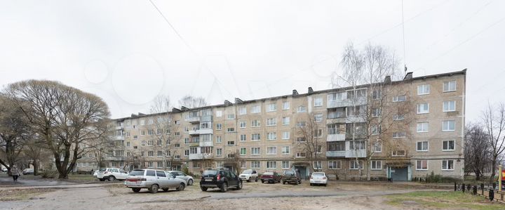 3-к. квартира, 59,6 м², 1/5 эт.
