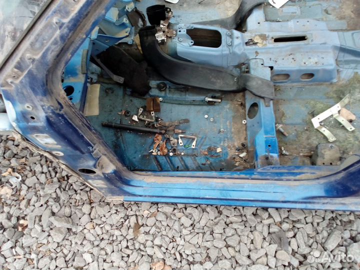 Порог передний левый со стойкой Fiat Albea 02-12