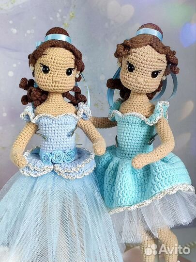 Куколка балерина вязаная