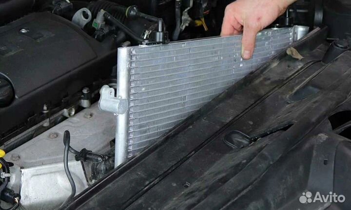 Замена радиатора Daewoo Matiz II Рест.2007-11