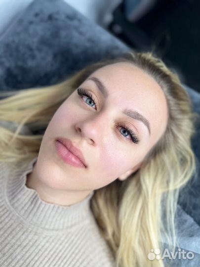 Модели перманентный макияж. Наращивание ресниц