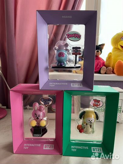 Фигурки bt21 бт21 bts бтс