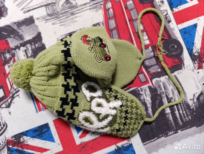 Шапка на мальчика зимняя 1.5 года