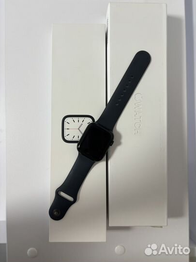 Часы apple watch 7 45 mm MidnightBlack