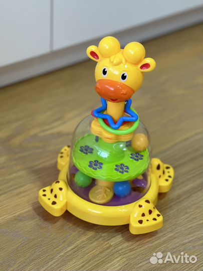 Игрушка Жираф с вертушкой BabyGo