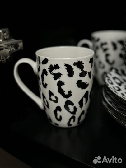 Сервиз леопардовый