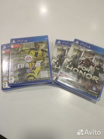 Диски для ps4,fifa 17,anthem