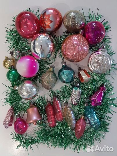 Елочные игрушки СССР