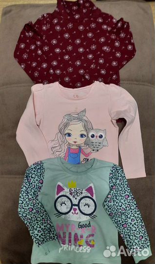 Детские вещи пакетом на девочку 3-4 года