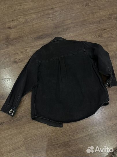 Джинсовая рубашка женская