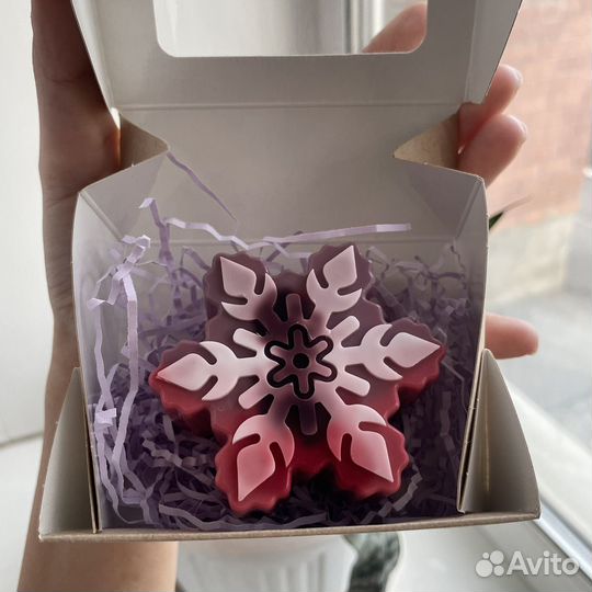 Мыло ручной работы новый год