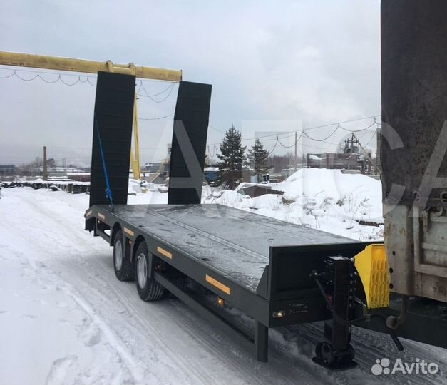 Прицеп трал (тяжеловоз) АЛСА 8817, 2023