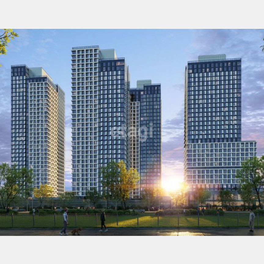 Апартаменты-студия, 19,8 м², 10/35 эт.