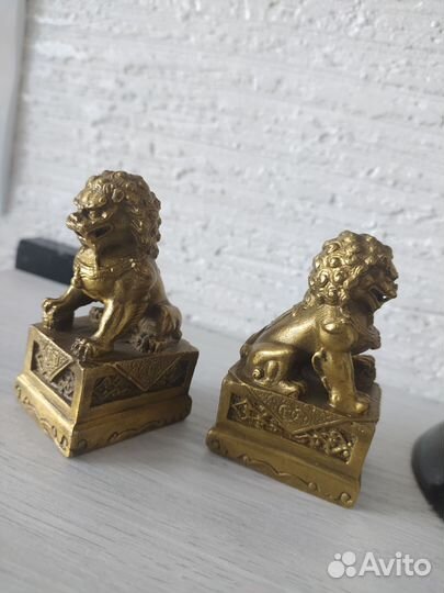 Собаки фу Латунь металл