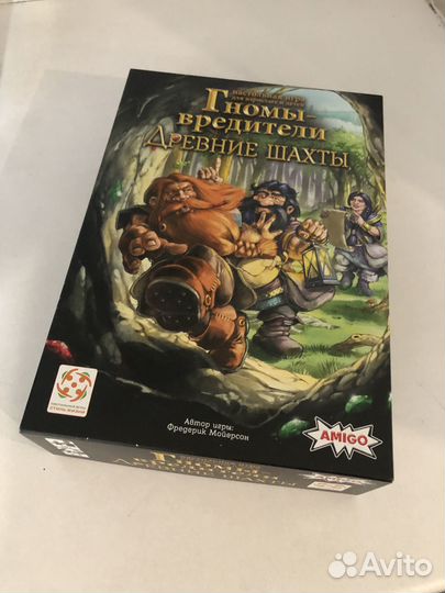 Настольная игра Гномы - вредители Древние шахты