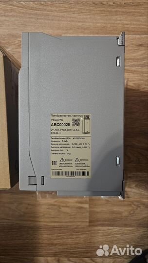 Частотный Преобразователь veda VF ABC00028