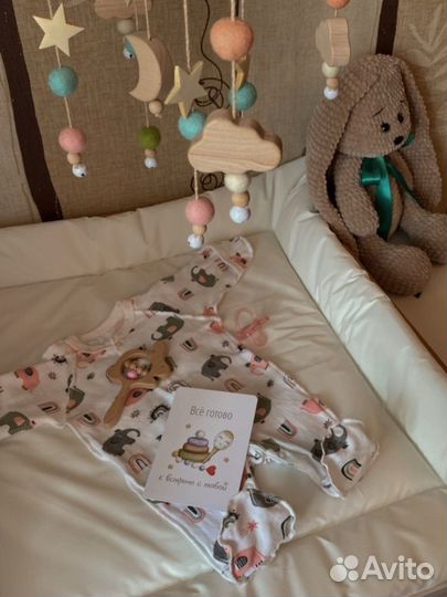 Матрас для пеленания детский на пеленальный столик