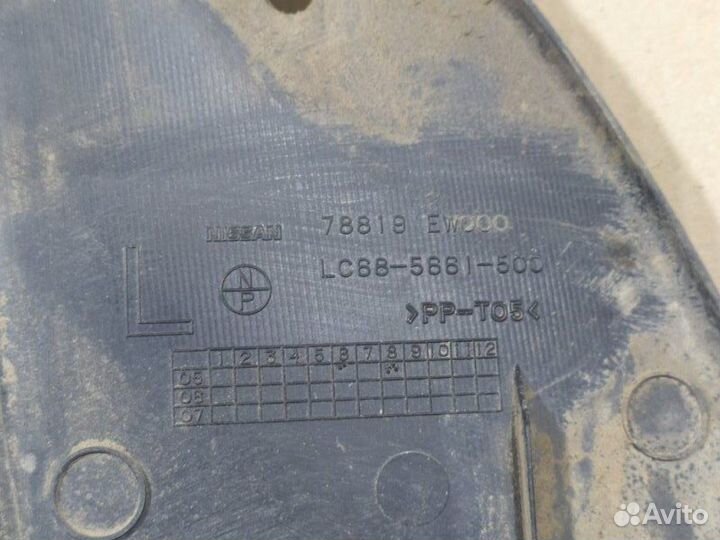 Подкрылок задний левый Nissan Almera G15 K4M 2013