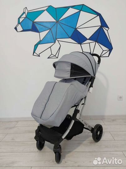Прогулочная коляска Costa Linda серый