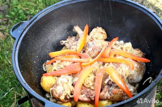 Казан чугунный