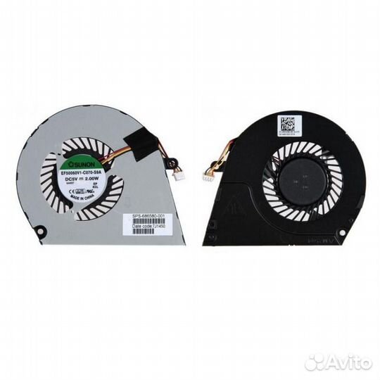 Вентилятор (кулер) для ноутбука HP Envy 4, Envy 6