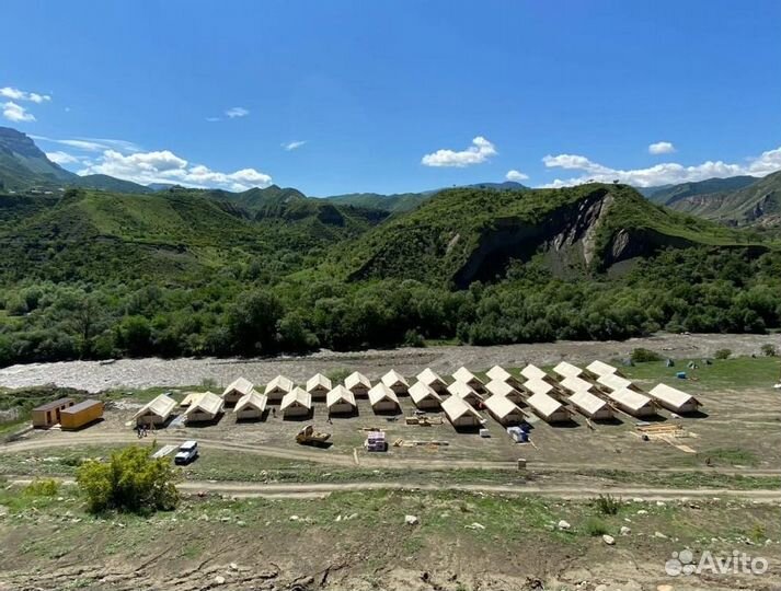 Палатка сафари тент для глэмпинга