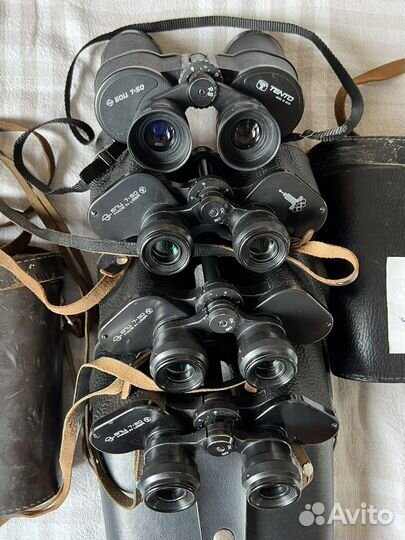 Бинокль СССР морской Бпц 7х50 и Боц 7х50