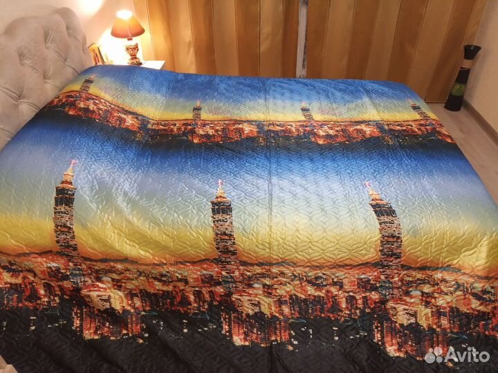 Покрывало на 2 х спальную кровать новое