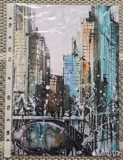 Интерьерные постеры на бумаге 