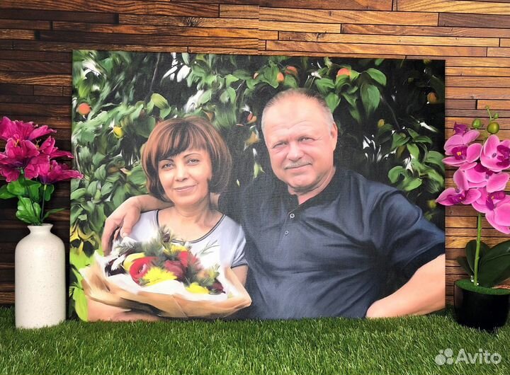 Портрет по фото в подарок