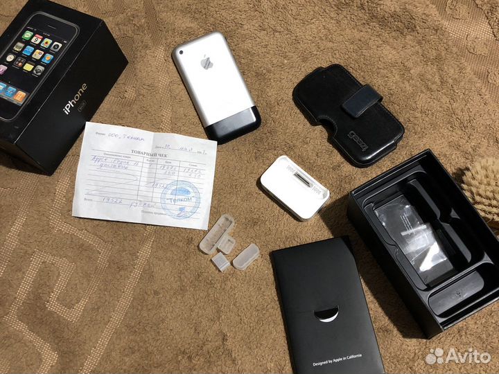 Айфон 2 полный комплек чек идеальный