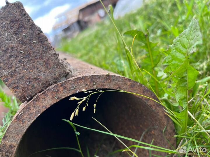 Трубы металлические бу 100