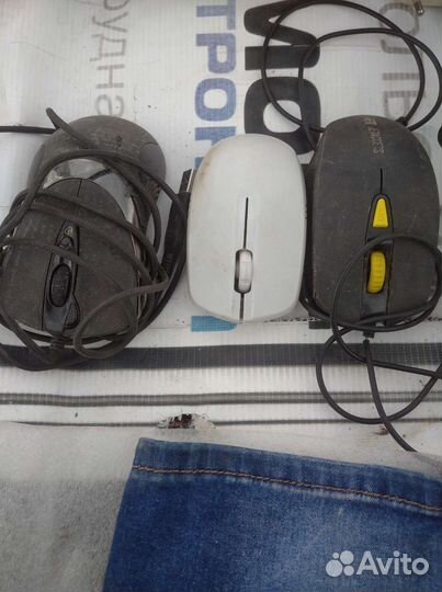 Проводные и не проводные мышки на запчасти