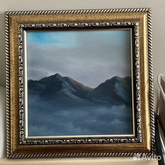 Картина маслом на холсте пейзаж