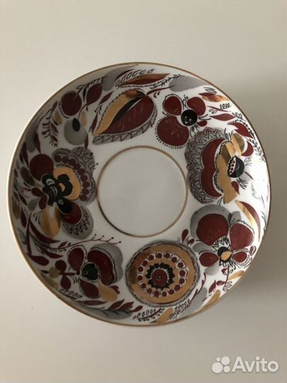 Блюдца лфз СССР 4 шт