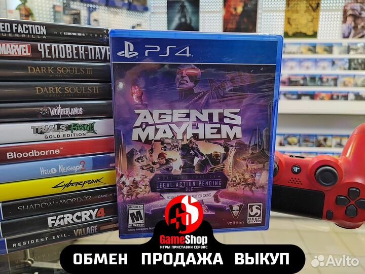 Agents of Mayhem для PlayStation 4 новый